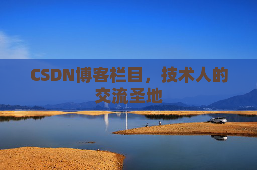 CSDN博客栏目，技术人的交流圣地